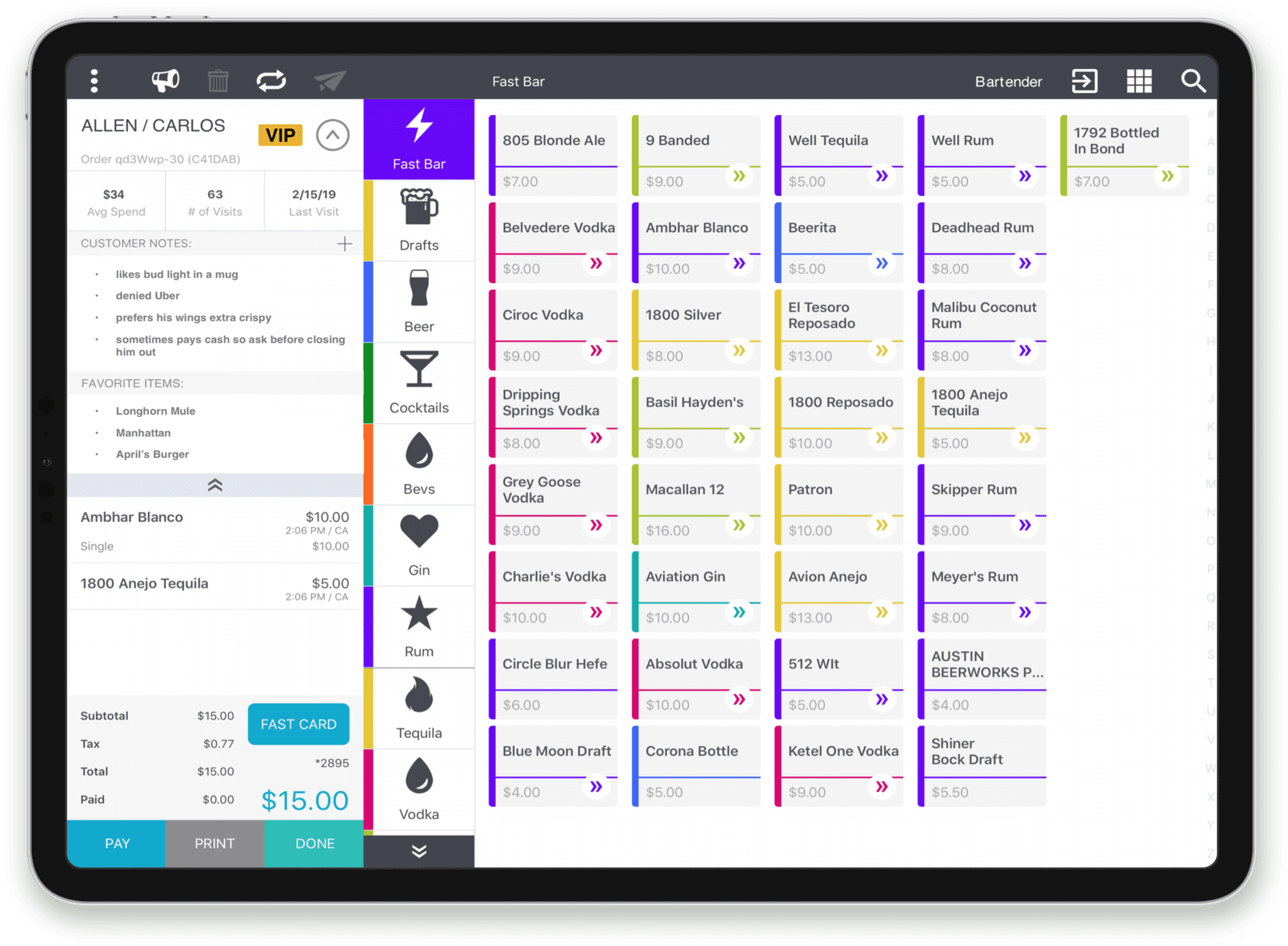 UNION Point of Sale System